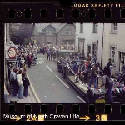 negative, roll film - Settle Carnival Jubilee 1977