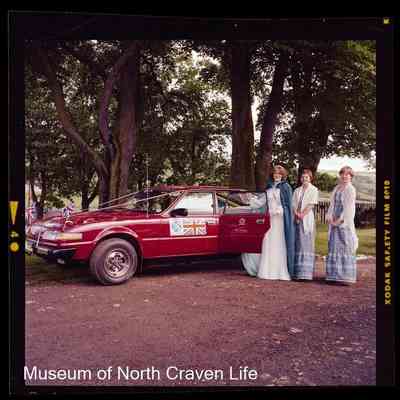negative, sheet film - Settle Carnival Jubilee 1977 : Portrait