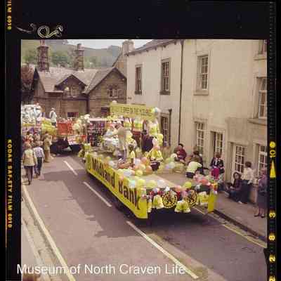 negative, sheet film - Settle Carnival Jubilee 1977