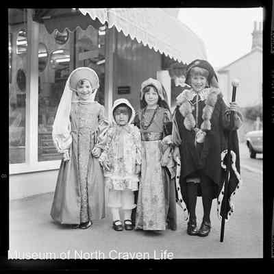 negative, sheet film - Settle Carnival Jubilee 1977 : Portrait
