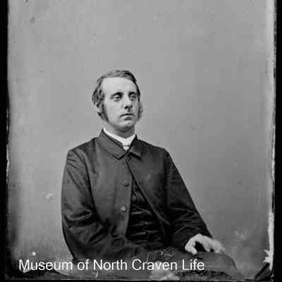 negative, glass plate - Portrait : Rev. A. S. Porter