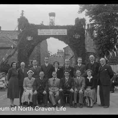 negative, sheet film - Settle Coronation Groups 3 of 3