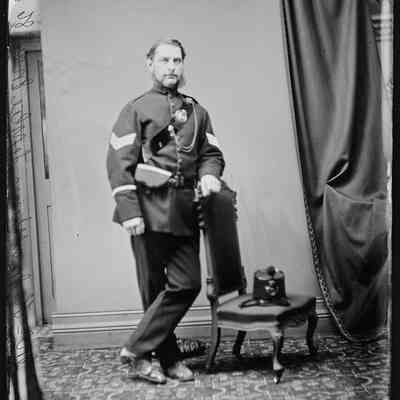 negative, glass plate - Portrait : Mr H. Matthews, Settle, 1868