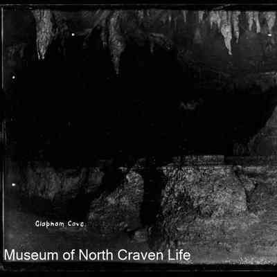 negative, glass plate - Clapham Cave 11 of 11