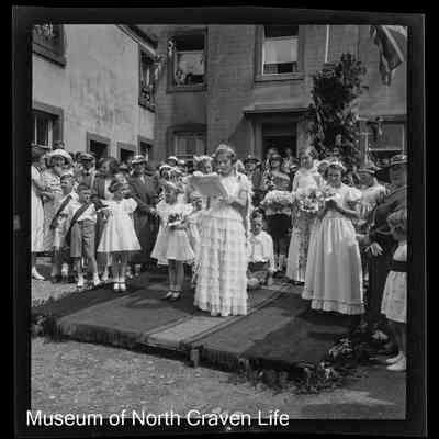 negative, sheet film - Giggleswick Festival 1938