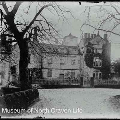 negative, glass plate - Lawkland Hall