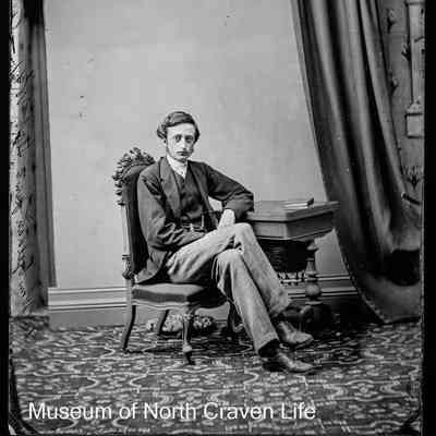 negative, glass plate - Portrait : John Geldard Jnr, 1867