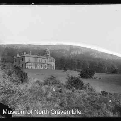 negative, glass plate - Malham Tarn House 1 of 2