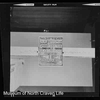 negative, sheet film - Railway Poster