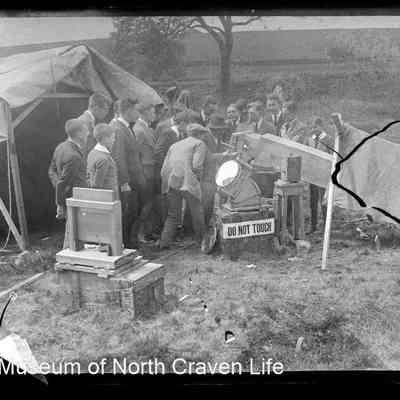 negative, glass plate - Total Eclipse of the Sun at Giggleswick 1927 2 of 12