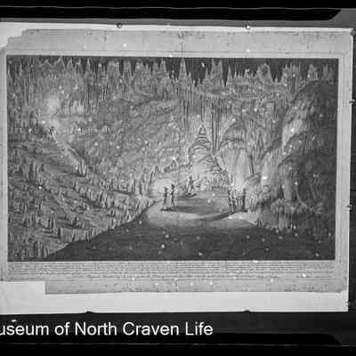 negative, sheet film - Etching : The Grotto of Antiparos (1 and 2 of 2)