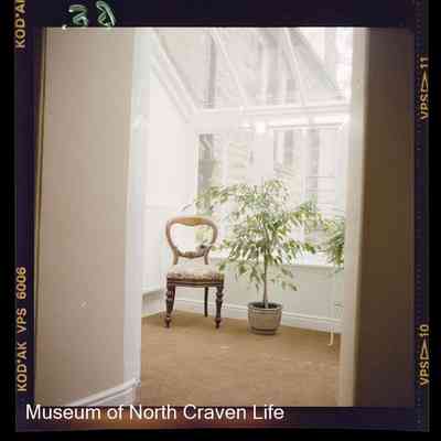 negative, sheet film - Mearbeck, Long Preston : Interior