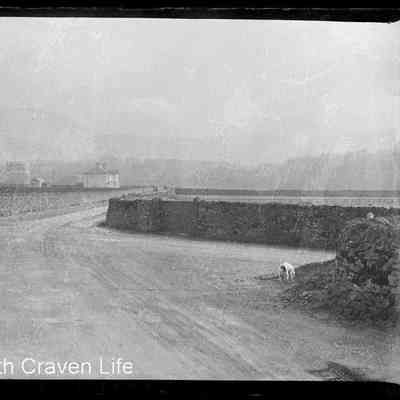 negative, glass plate - Four Lane Ends 2 of 2