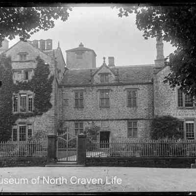 negative, glass plate - Lawkland Hall