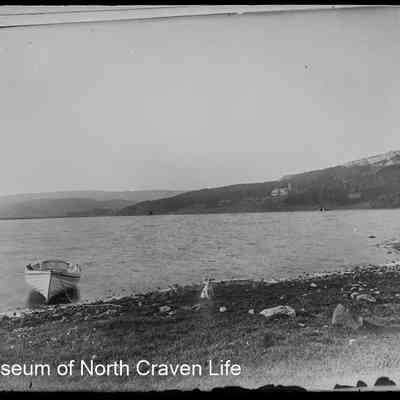 negative, glass plate - Malham Tarn