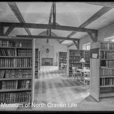 negative, glass plate - Giggleswick School (Library) 1 of 12