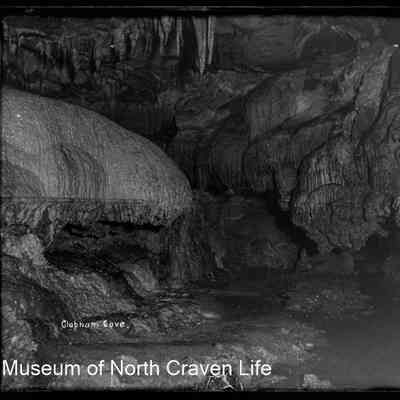 negative, glass plate - Clapham Cave 10 of 11