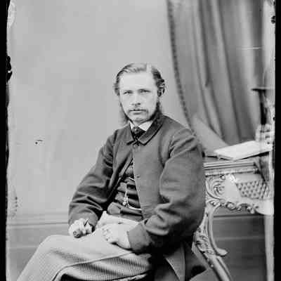 negative, glass plate - Portrait : Gentleman