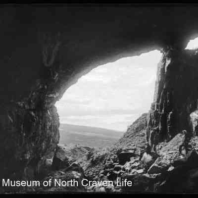 negative, glass plate - Victoria Cave
