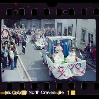 negative, roll film - Settle Carnival Jubilee 1977
