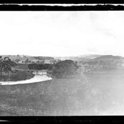 negative, sheet film - Settle : Bridge over the Ribble