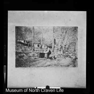 negative, sheet film - Portrait : Michael Horner with Camera