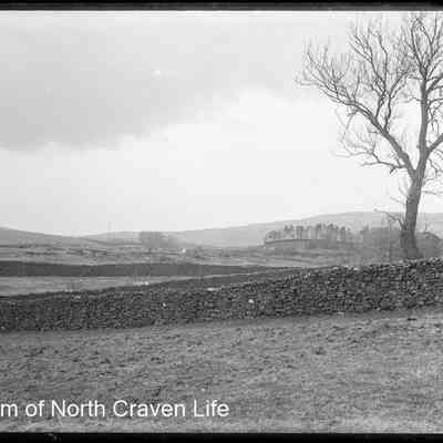 negative, glass plate - Giggleswick School Chapel : Building site 5 of 5