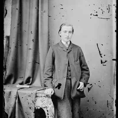 negative, glass plate - Portrait : Gentleman