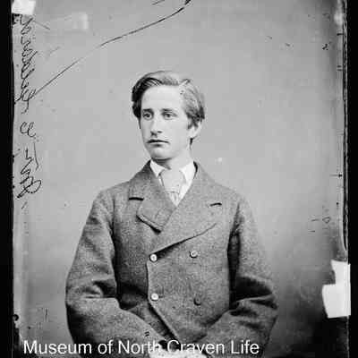 negative, glass plate - Portrait : Mr C. Geldard, Cappelside, 1876