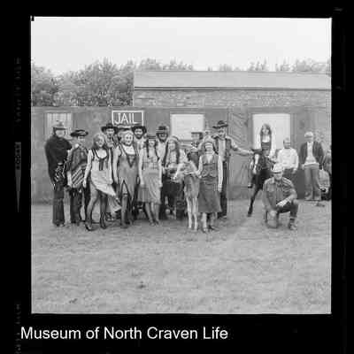 negative, sheet film - Settle Carnival Jubilee 1977 : Portrait