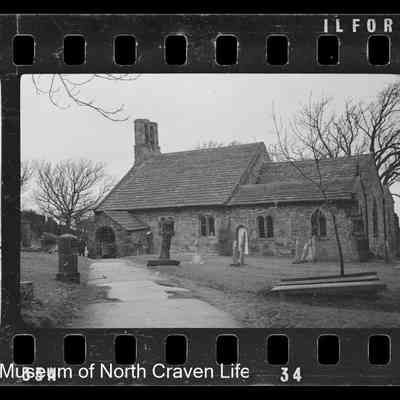 negative, sheet film - St Peter's Church, Heysham