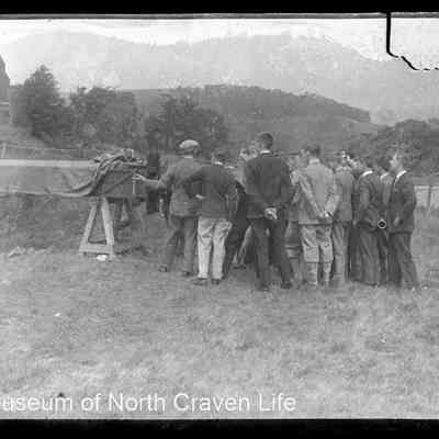 negative, glass plate - Total Eclipse of the Sun at Giggleswick 1927 3 of 12