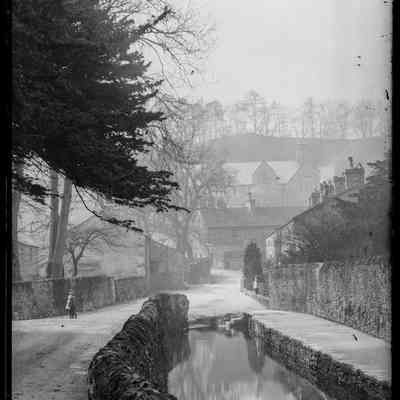 negative, glass plate - Tems Beck, Giggleswick