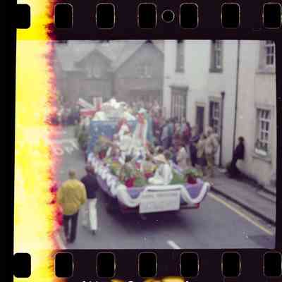 negative, roll film - Settle Carnival Jubilee 1977