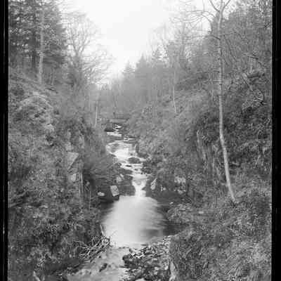 negative, glass plate - Ingleton Falls 1 of 10