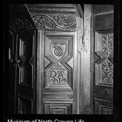 negative, sheet film - St Alkelda, Giggleswick (pulpit)