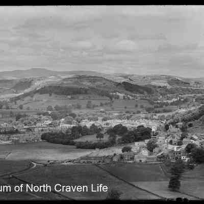 negative, glass plate - Settle from Parkers Field