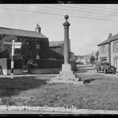 negative, sheet film - Austwick (general view) 7 of 9