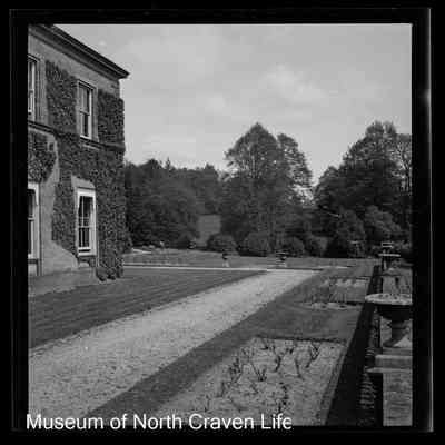 negative, sheet film - Newfield Hall, Calton (Malhamdale)