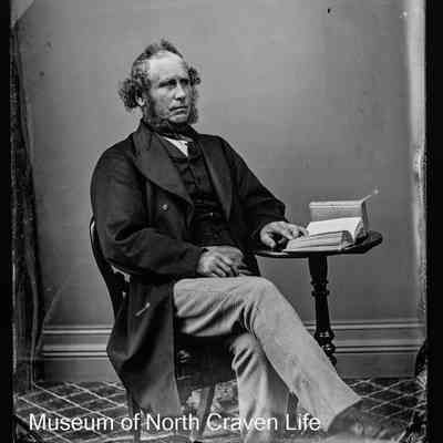 negative, glass plate - Portrait : Seated Gentleman, Settle 1 of 2