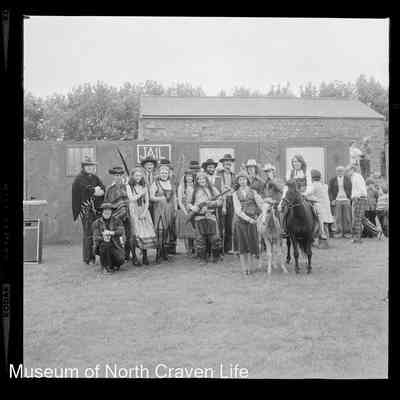 negative, sheet film - Settle Carnival Jubilee 1977 : Portrait