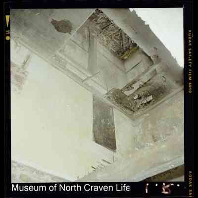 negative, sheet film - Mearbeck, Long Preston : Interior