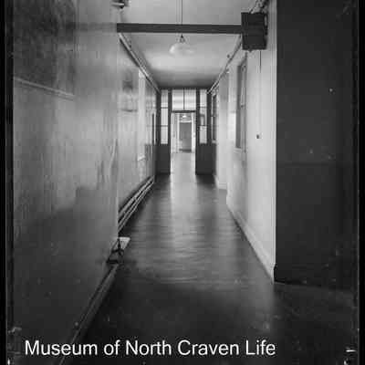negative, sheet film - Castleberg Hospital, Giggleswick (Interior)