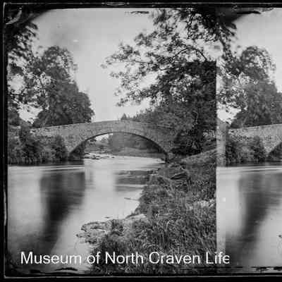 negative, glass plate - Stainforth Bridge
