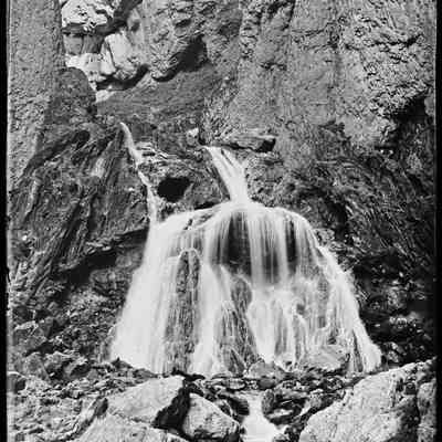 negative, glass plate - Gordale Scar 5 of 7