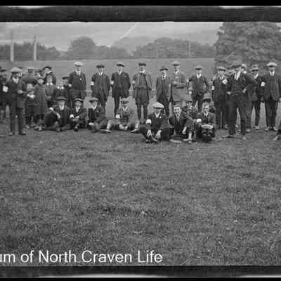 negative, sheet film - Portrait : Kitchener's Army Group 5 of 5