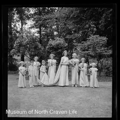negative, sheet film - Settle Festival/Langcliffe Place : Portrait