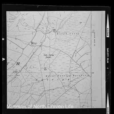negative, sheet film - Great Catrigg Pasture Map (1 of 2)