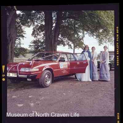 negative, sheet film - Settle Carnival Jubilee 1977 : Portrait