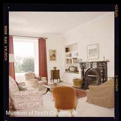 negative, sheet film - Mearbeck, Long Preston : Interior